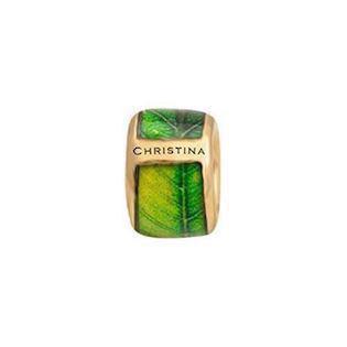 Christina Watches Green Leaf forgyldt sølv tube/ring , 630-G30-13